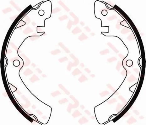 Bremsbackensatz TRW GS8195