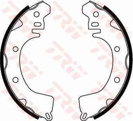 Bremsbackensatz Hinterachse TRW GS8221