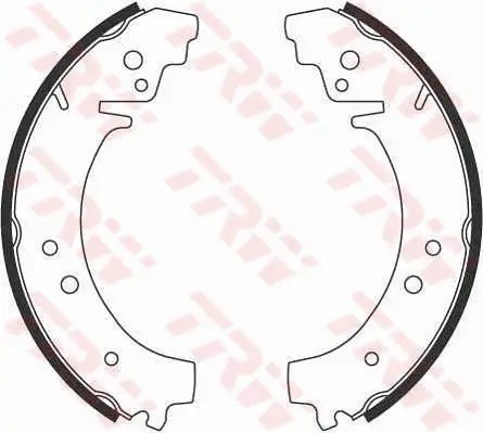 Bremsbackensatz Hinterachse TRW GS8222