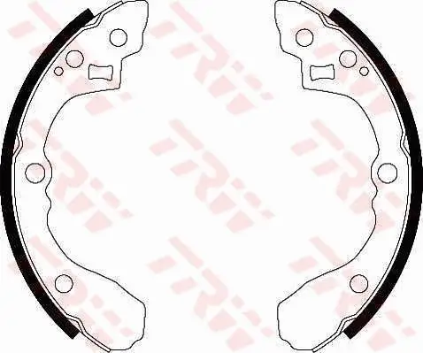 Bremsbackensatz Hinterachse TRW GS8439