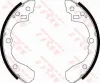 Bremsbackensatz Hinterachse TRW GS8439 Bild Bremsbackensatz Hinterachse TRW GS8439