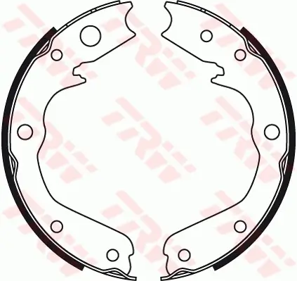 Bremsbackensatz, Feststellbremse Hinterachse TRW GS8497 Bild Bremsbackensatz, Feststellbremse Hinterachse TRW GS8497