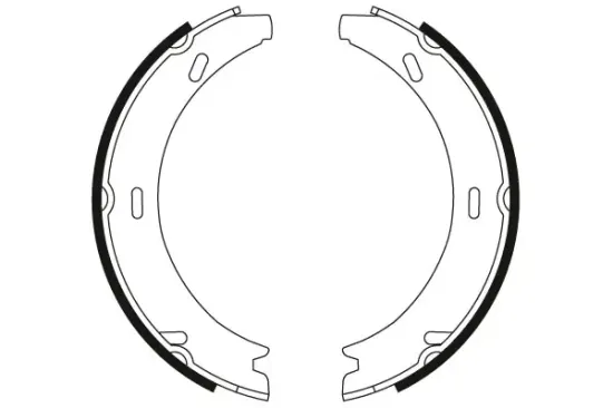 Bremsbackensatz, Feststellbremse Hinterachse TRW GS8595 Bild Bremsbackensatz, Feststellbremse Hinterachse TRW GS8595