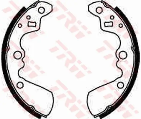Bremsbackensatz Hinterachse TRW GS8597