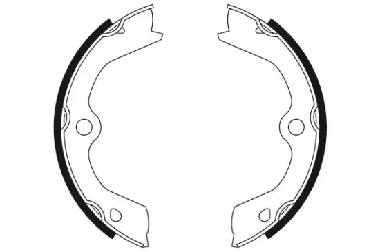 Bremsbackensatz, Feststellbremse Hinterachse TRW GS8606 Bild Bremsbackensatz, Feststellbremse Hinterachse TRW GS8606