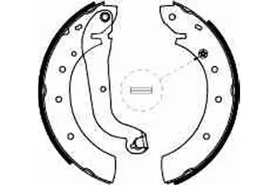 Bremsbackensatz TRW GS8624 Bild Bremsbackensatz TRW GS8624