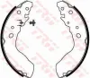 Bremsbackensatz Hinterachse TRW GS8641