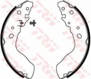 Bremsbackensatz Hinterachse TRW GS8641