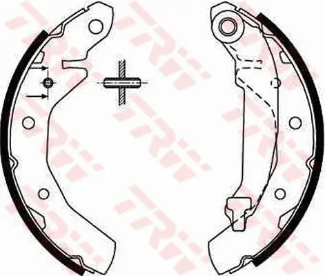 Bremsbackensatz Hinterachse TRW GS8645
