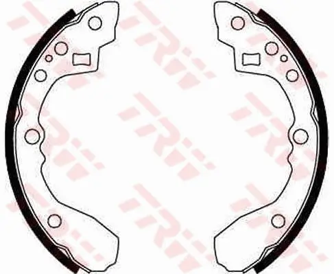 Bremsbackensatz Hinterachse TRW GS8675