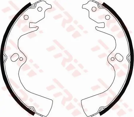 Bremsbackensatz Hinterachse TRW GS8682