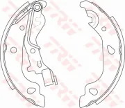 Bremsbackensatz Hinterachse TRW GS8687