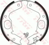 Bremsbackensatz, Feststellbremse Hinterachse TRW GS8695
