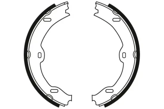 Bremsbackensatz, Feststellbremse Hinterachse TRW GS8721 Bild Bremsbackensatz, Feststellbremse Hinterachse TRW GS8721