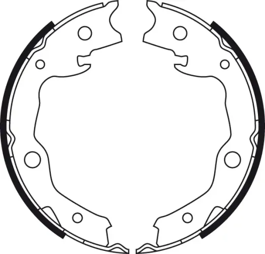Bremsbackensatz, Feststellbremse TRW GS8752 Bild Bremsbackensatz, Feststellbremse TRW GS8752