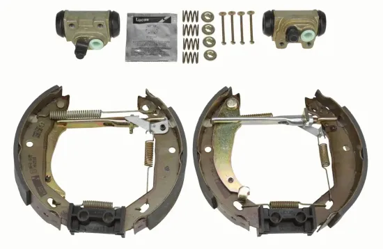 Bremsbackensatz Hinterachse TRW GSK1045 Bild Bremsbackensatz Hinterachse TRW GSK1045