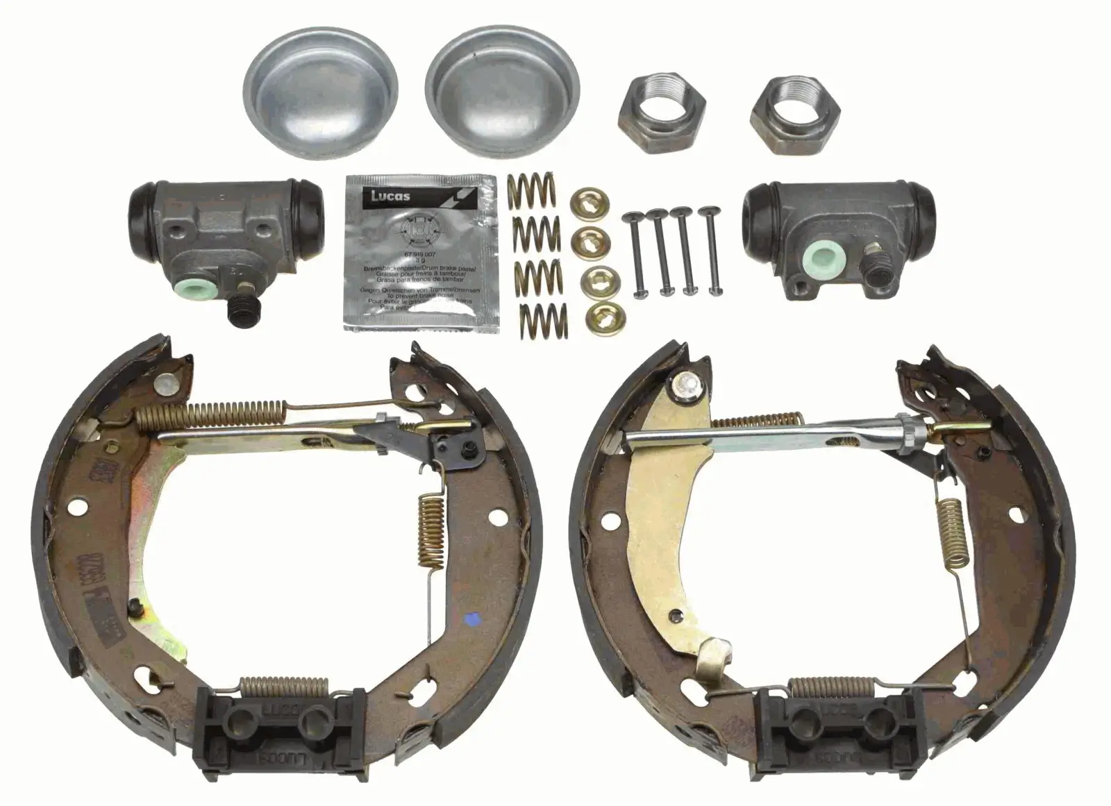 Bremsbackensatz Hinterachse TRW GSK1238