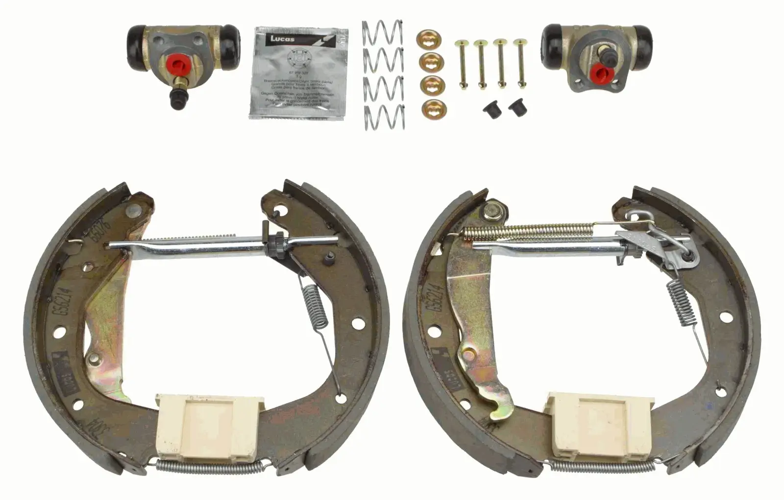 Bremsbackensatz Hinterachse TRW GSK1606