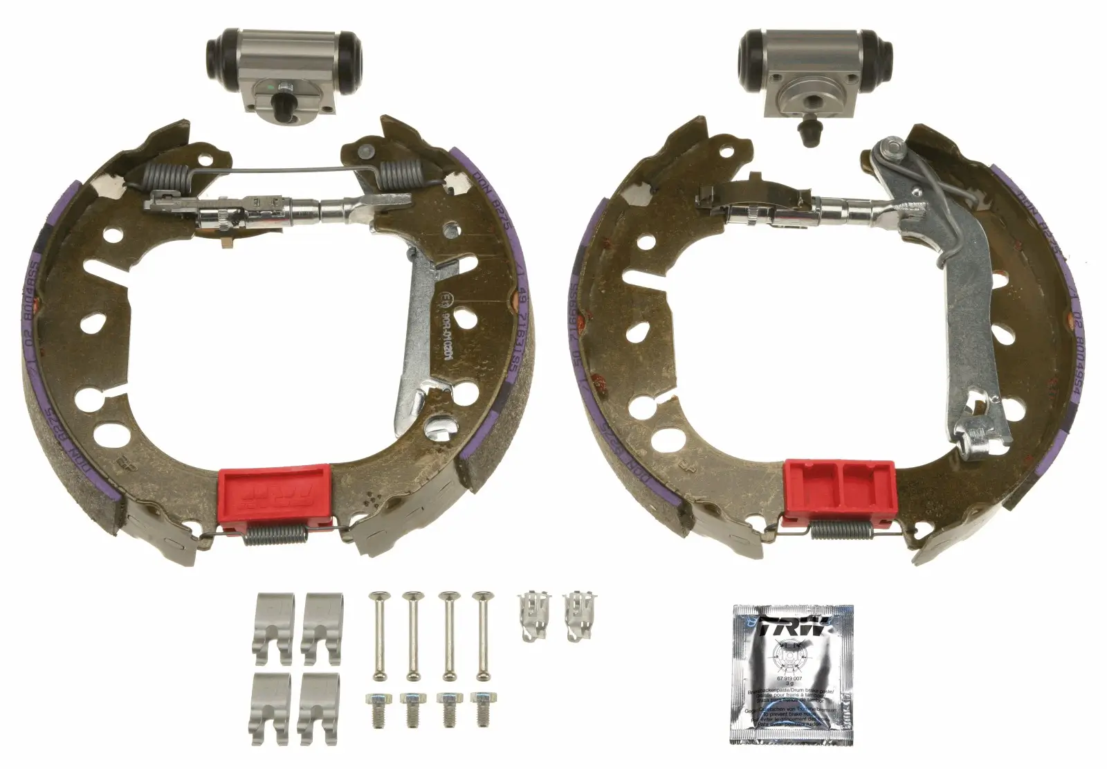 Bremsbackensatz Hinterachse TRW GSK1756