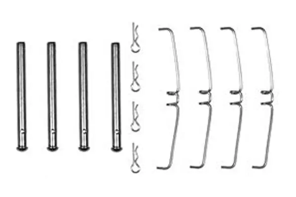 Zubehörsatz, Scheibenbremsbelag TRW PFK104