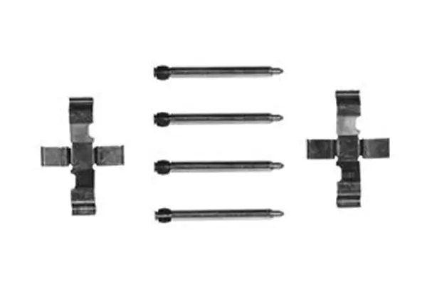 Zubehörsatz, Scheibenbremsbelag Hinterachse TRW PFK245