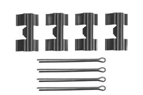 Zubehörsatz, Scheibenbremsbelag TRW PFK256 Bild Zubehörsatz, Scheibenbremsbelag TRW PFK256
