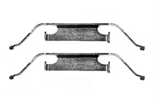 Zubehörsatz, Scheibenbremsbelag Vorderachse TRW PFK274 Bild Zubehörsatz, Scheibenbremsbelag Vorderachse TRW PFK274