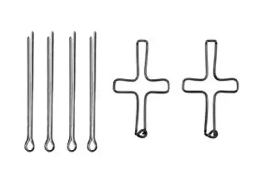 Zubehörsatz, Scheibenbremsbelag Vorderachse TRW PFK277 Bild Zubehörsatz, Scheibenbremsbelag Vorderachse TRW PFK277