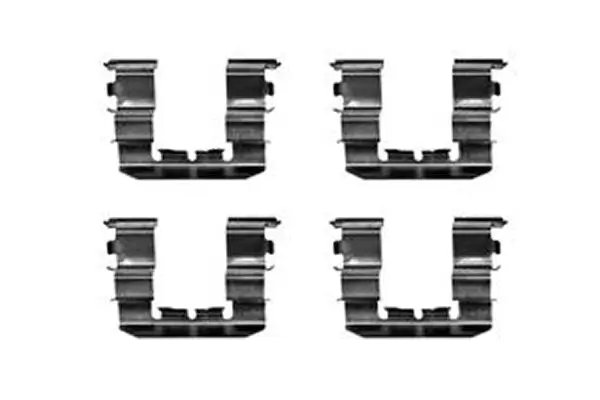 Zubehörsatz, Scheibenbremsbelag Vorderachse TRW PFK310