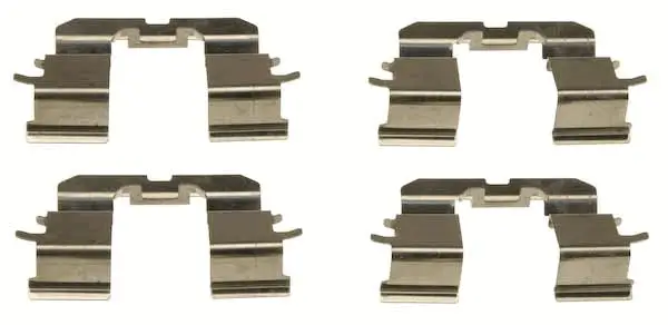 Zubehörsatz, Scheibenbremsbelag Vorderachse TRW PFK422