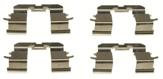 Zubehörsatz, Scheibenbremsbelag Vorderachse TRW PFK422 Bild Zubehörsatz, Scheibenbremsbelag Vorderachse TRW PFK422