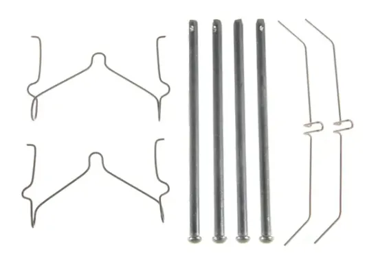 Zubehörsatz, Scheibenbremsbelag Vorderachse TRW PFK549 Bild Zubehörsatz, Scheibenbremsbelag Vorderachse TRW PFK549
