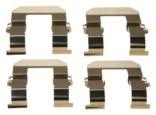 Zubehörsatz, Scheibenbremsbelag Hinterachse TRW PFK556