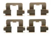 Zubehörsatz, Scheibenbremsbelag Hinterachse TRW PFK581