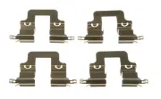 Zubehörsatz, Scheibenbremsbelag Hinterachse TRW PFK603