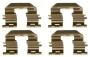 Zubehörsatz, Scheibenbremsbelag Hinterachse TRW PFK617