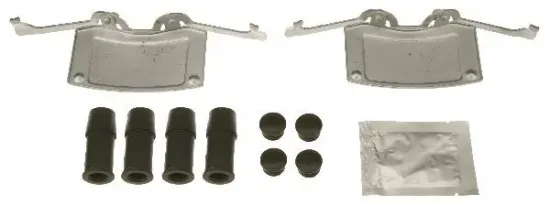 Zubehörsatz, Scheibenbremsbelag Vorderachse TRW PFK624 Bild Zubehörsatz, Scheibenbremsbelag Vorderachse TRW PFK624