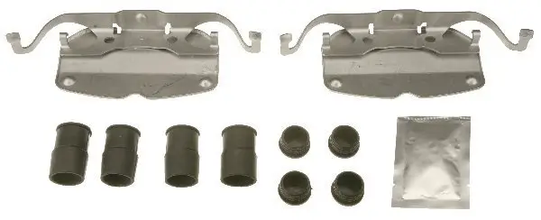Zubehörsatz, Scheibenbremsbelag Vorderachse TRW PFK629