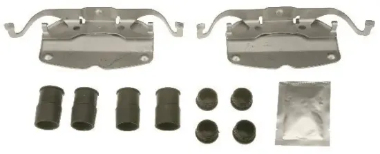 Zubehörsatz, Scheibenbremsbelag Vorderachse TRW PFK629 Bild Zubehörsatz, Scheibenbremsbelag Vorderachse TRW PFK629