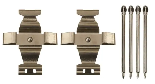 Zubehörsatz, Scheibenbremsbelag Vorderachse TRW PFK640