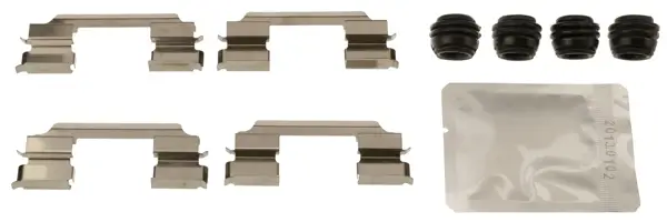 Zubehörsatz, Scheibenbremsbelag Vorderachse TRW PFK653