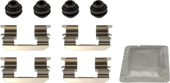 Zubehörsatz, Scheibenbremsbelag Vorderachse TRW PFK721 Bild Zubehörsatz, Scheibenbremsbelag Vorderachse TRW PFK721