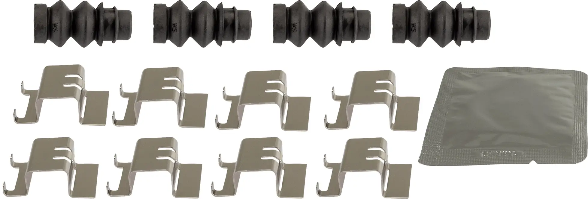 Zubehörsatz, Scheibenbremsbelag Hinterachse TRW PFK755