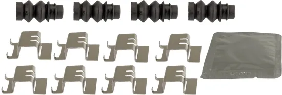 Zubehörsatz, Scheibenbremsbelag Hinterachse TRW PFK755 Bild Zubehörsatz, Scheibenbremsbelag Hinterachse TRW PFK755