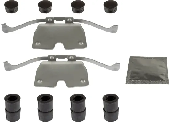 Zubehörsatz, Scheibenbremsbelag Vorderachse TRW PFK757 Bild Zubehörsatz, Scheibenbremsbelag Vorderachse TRW PFK757