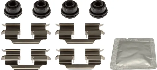 Zubehörsatz, Scheibenbremsbelag Hinterachse TRW PFK766 Bild Zubehörsatz, Scheibenbremsbelag Hinterachse TRW PFK766