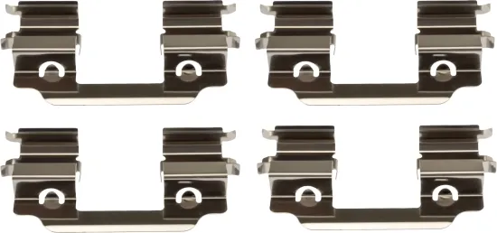Zubehörsatz, Scheibenbremsbelag Vorderachse TRW PFK808 Bild Zubehörsatz, Scheibenbremsbelag Vorderachse TRW PFK808