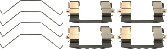 Zubehörsatz, Scheibenbremsbelag Vorderachse TRW PFK824 Bild Zubehörsatz, Scheibenbremsbelag Vorderachse TRW PFK824