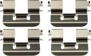 Zubehörsatz, Scheibenbremsbelag Hinterachse TRW PFK827
