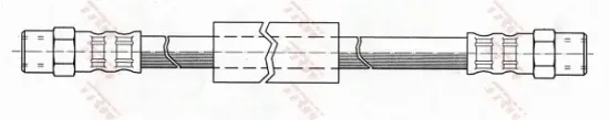Bremsschlauch Vorderachse links rechts TRW PHA153 Bild Bremsschlauch Vorderachse links rechts TRW PHA153
